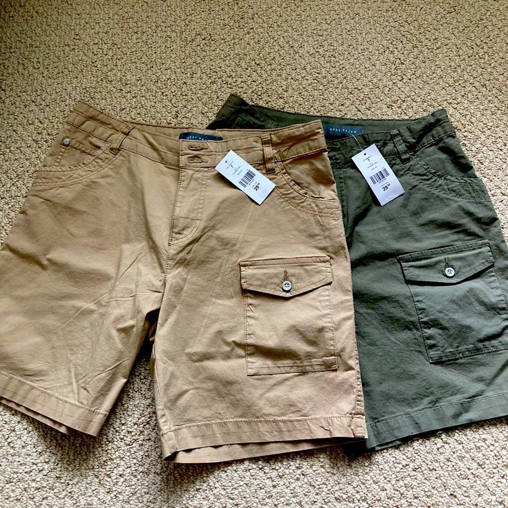 Women’s khaki shorts